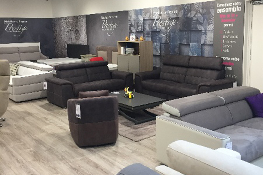 Magasin de canapés, meubles design à CLERMONT FERRAND Mobilier de France
