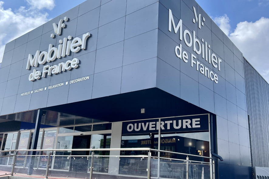 Magasin de canapés, meubles design à COIGNIERES Mobilier de France