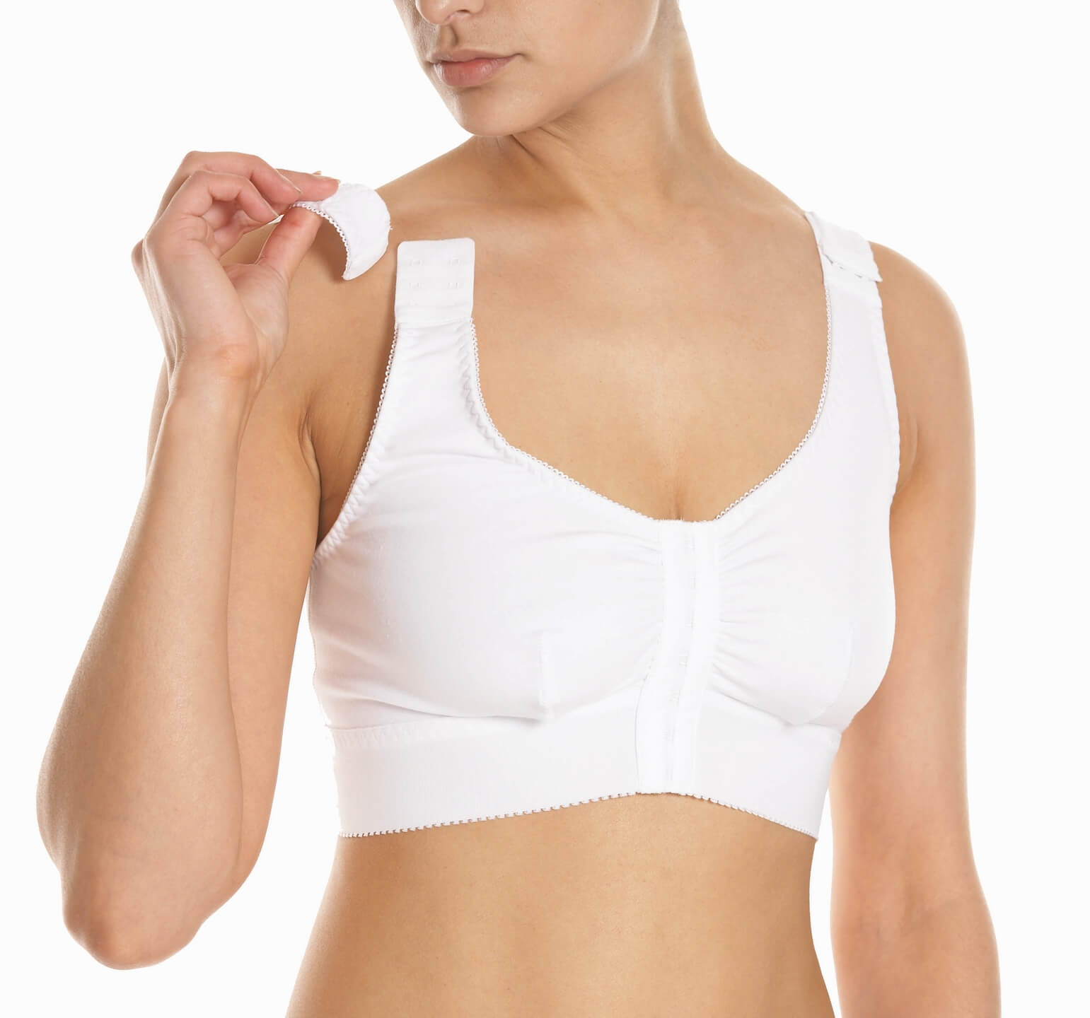 Surgical Bra with Underbust Support and Adjustable Straps, Br2 Smarta