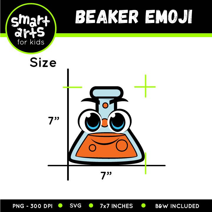 Beaker Emoji Clip Art Educational Clip Arts and Bible Stories