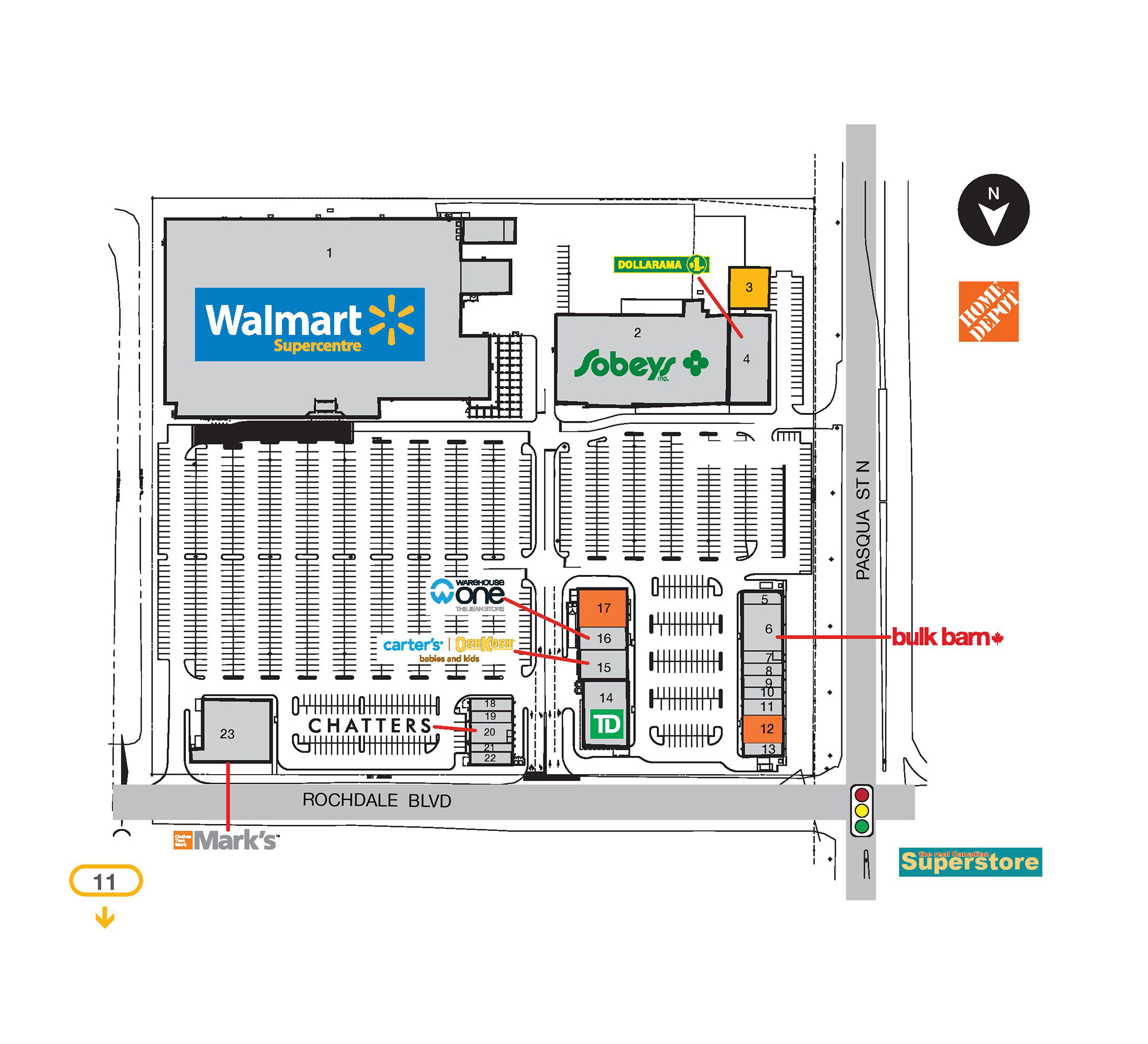 Regina (N), SK SmartCentres