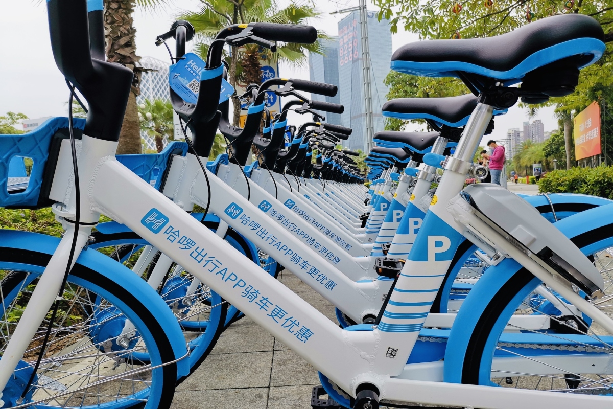 Hellobike unveils AIbased shared mobility technologies Smart Cities
