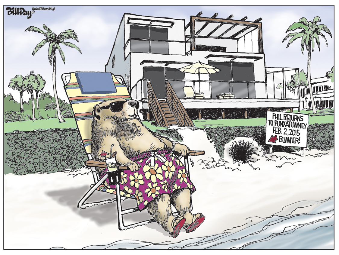 Ground Hog Day, A Bill Day Cartoon Smart City Memphis