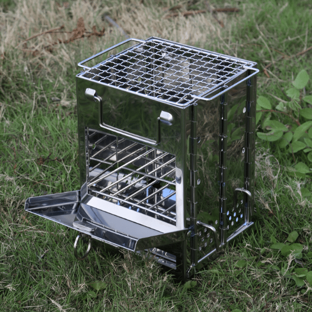 Foldable And Portable Outdoor Wood Fire Stove Camping Equipments