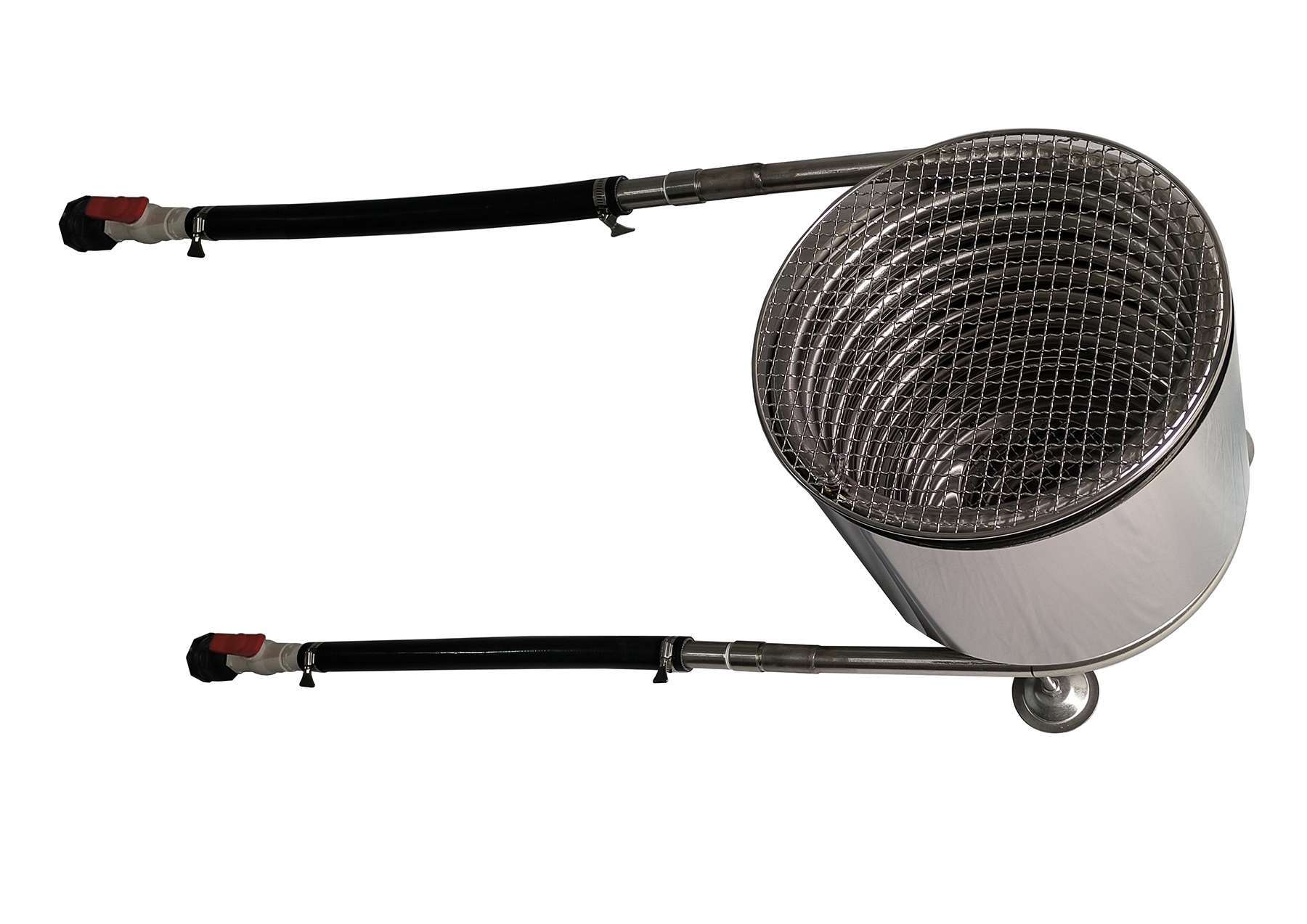 Wood Fired Hot Tub Coil With Connecting Hose For Sale