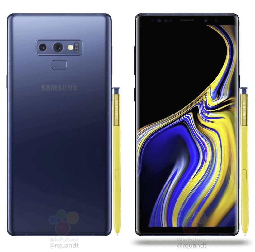 Samsung Galaxy Note9 Offiziell Bilder Endlich Grosser Akku