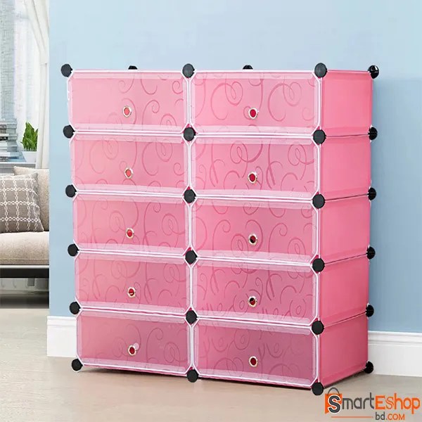 Portable Plastic storage wardrobe Price in Bangladesh