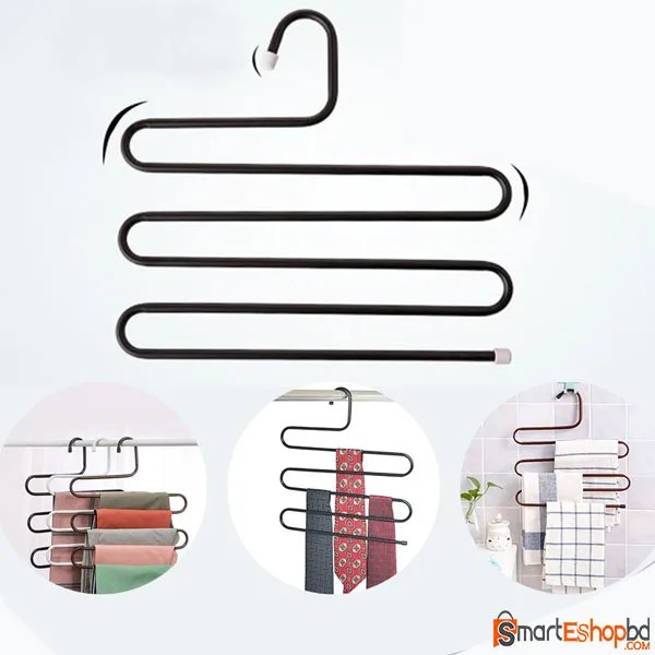 S Type 5 Layer Stainless Steel Hanger Price in Bangladesh