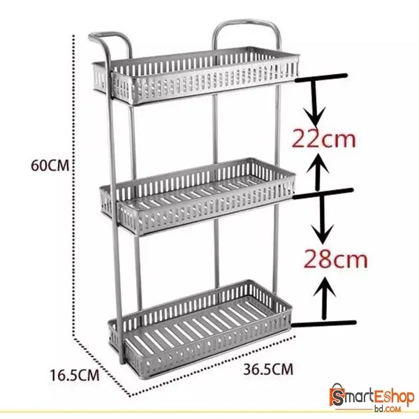 3 Tier Kitchen Spice Rack Wall Mounted Price in Bangladesh