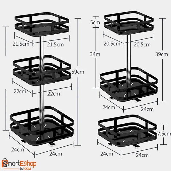 360° Rotating Storage Rack Price in Bangladesh