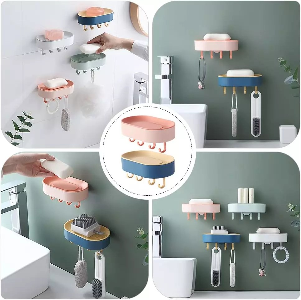 Adhesive Soap Holder with Hook Smart BD