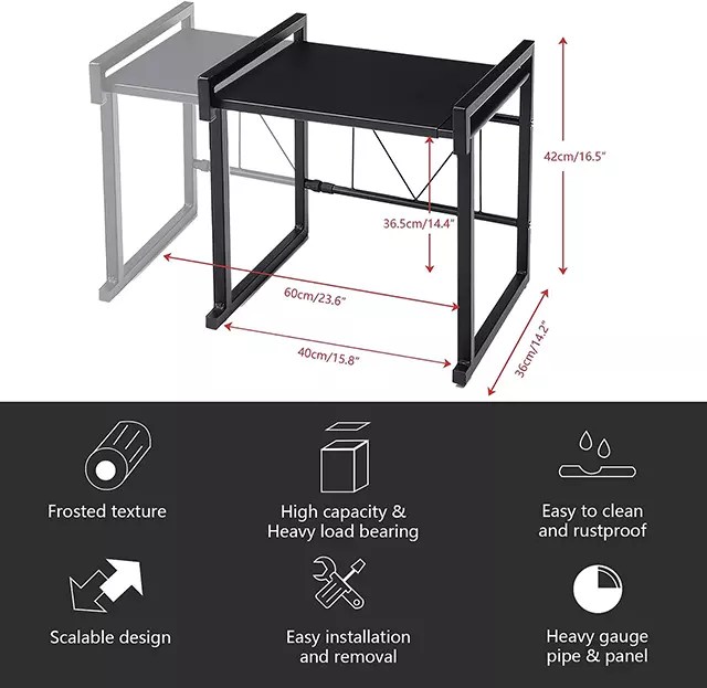 Expandable Microwave Oven Rack Price in Bangladesh