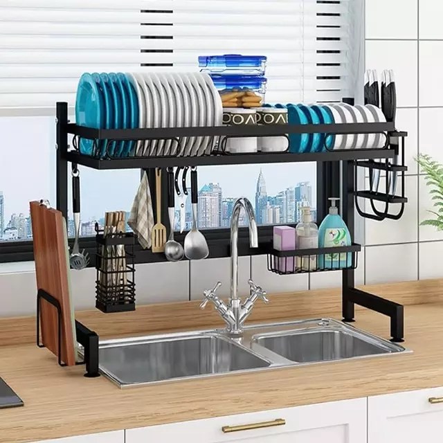 Over The Sink Dish Drying Rack