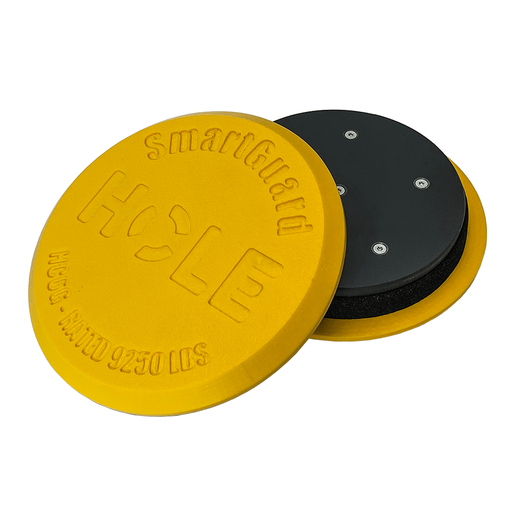 6" Hole Cover, Floor, with Gasket FireRated PVC & Water Tight Seal