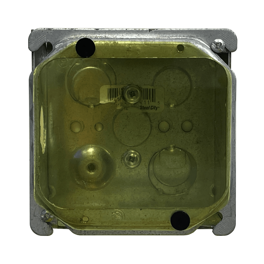 2 Gang Mud Ring Cover, Flat Plate, with Screws, 10 count SmartGuard