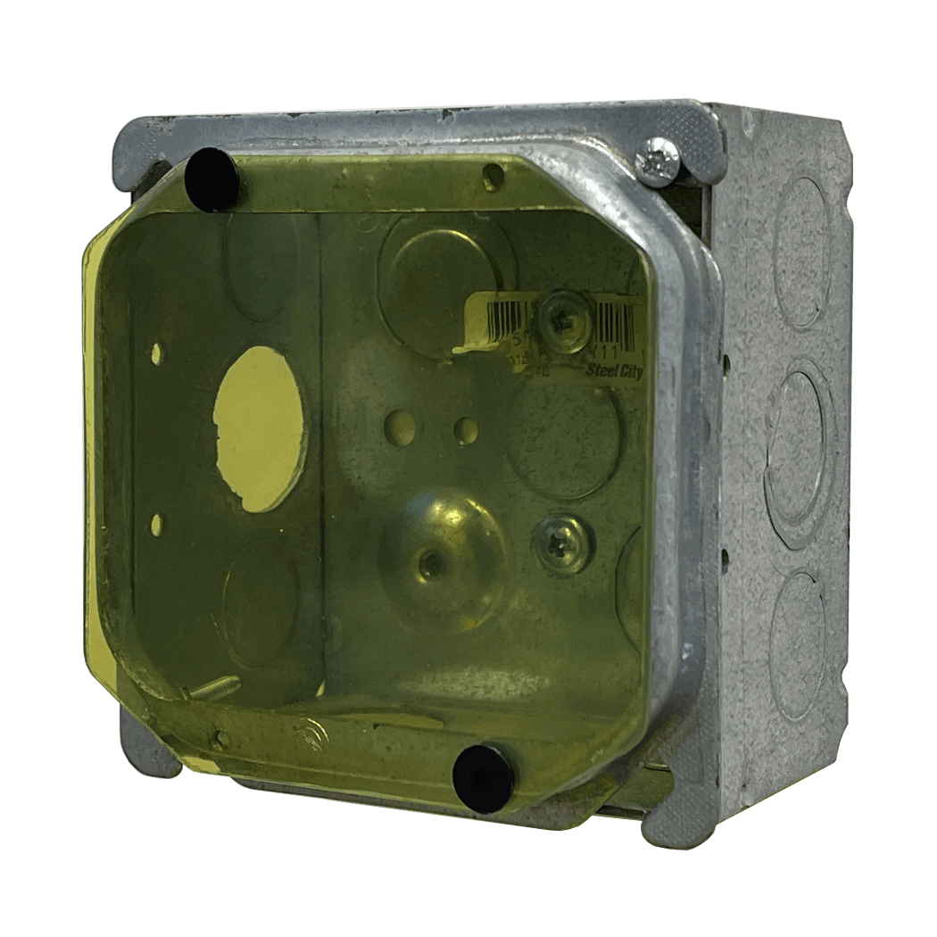 2 Gang Mud Ring Cover, Flat Plate, with Screws, 10 count SmartGuard