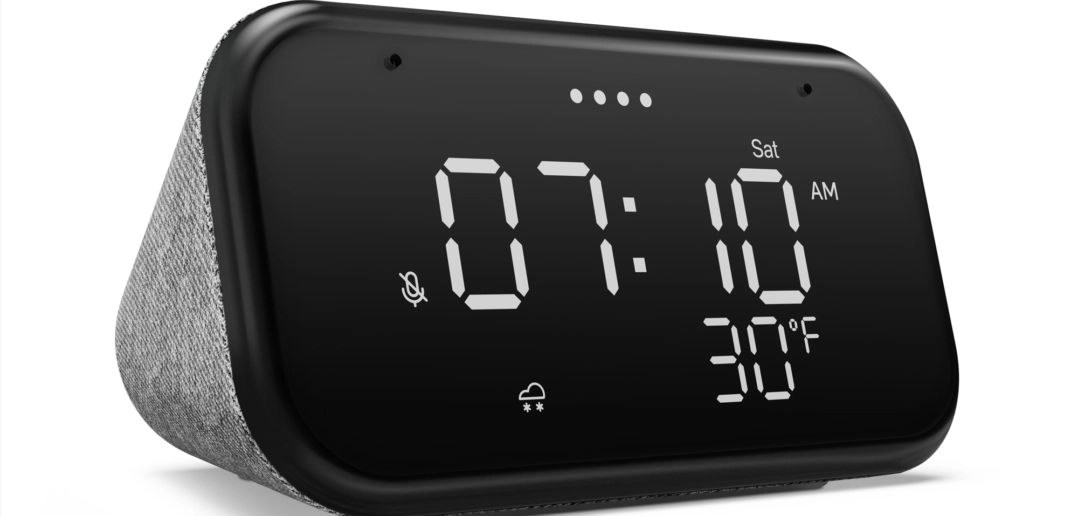 Lenovo stellt Smart Clock Essential mit Google Assistant vor