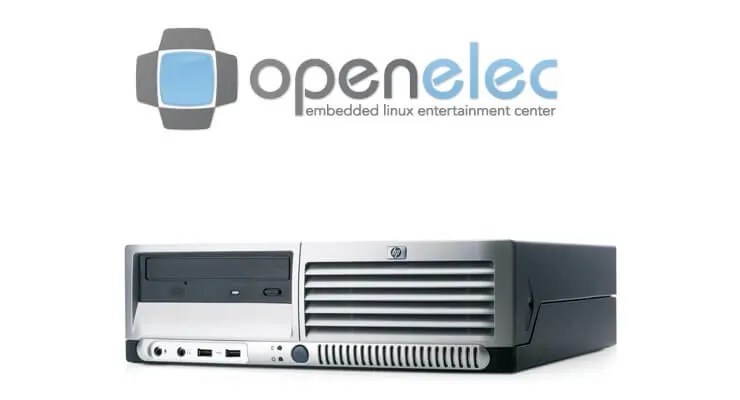 A budget HTPCNAS Combo with an old PC and OpenELEC