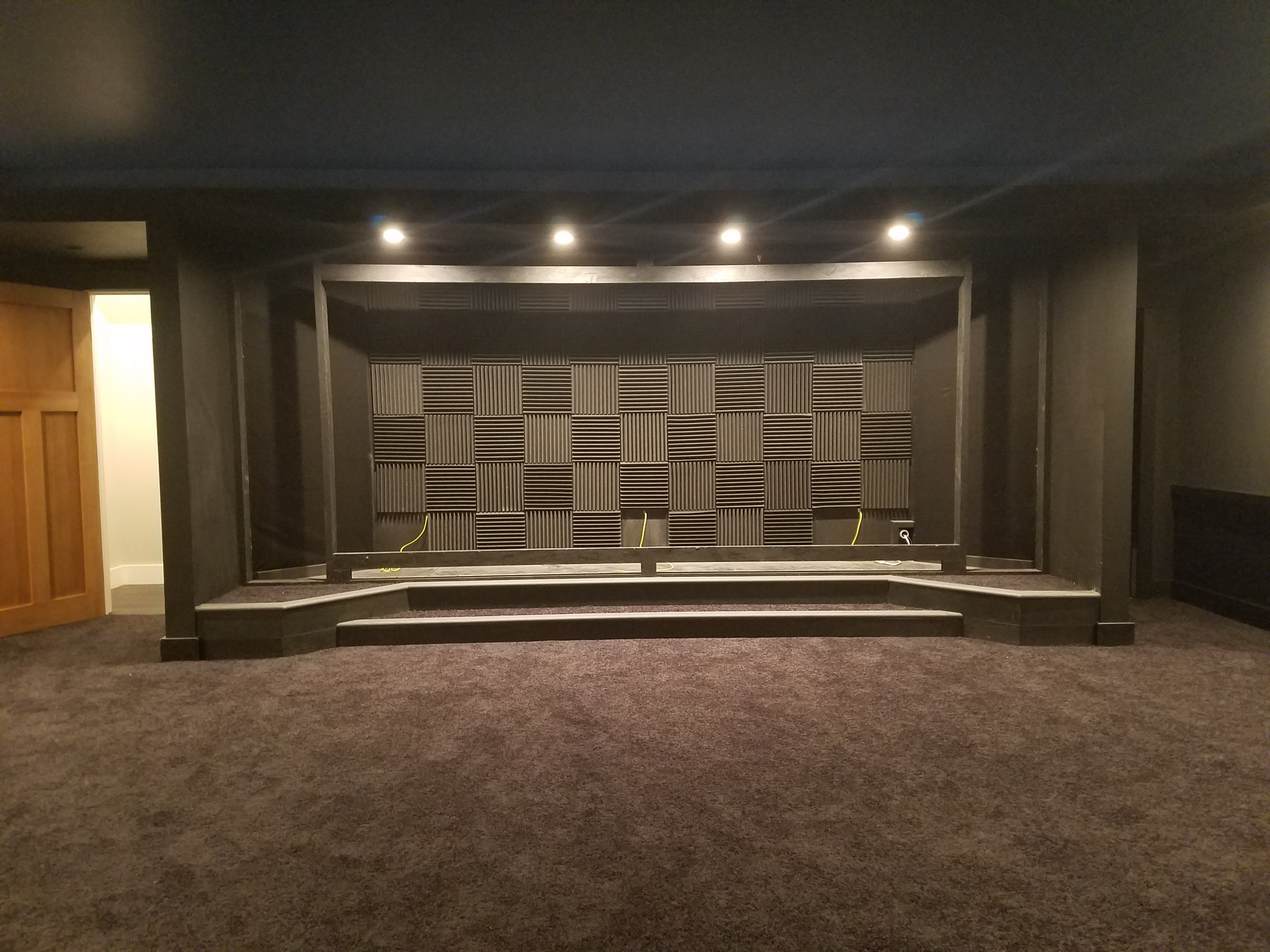 Home Theater Stage Building on the Second Floor Smart Home Mastery