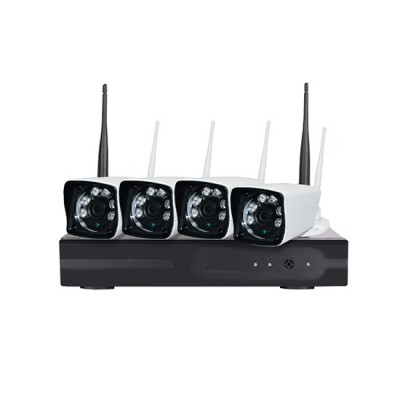 4CH 960p 1.3mp HD Wireless WIFI Connection Outdoor Waterproof Network