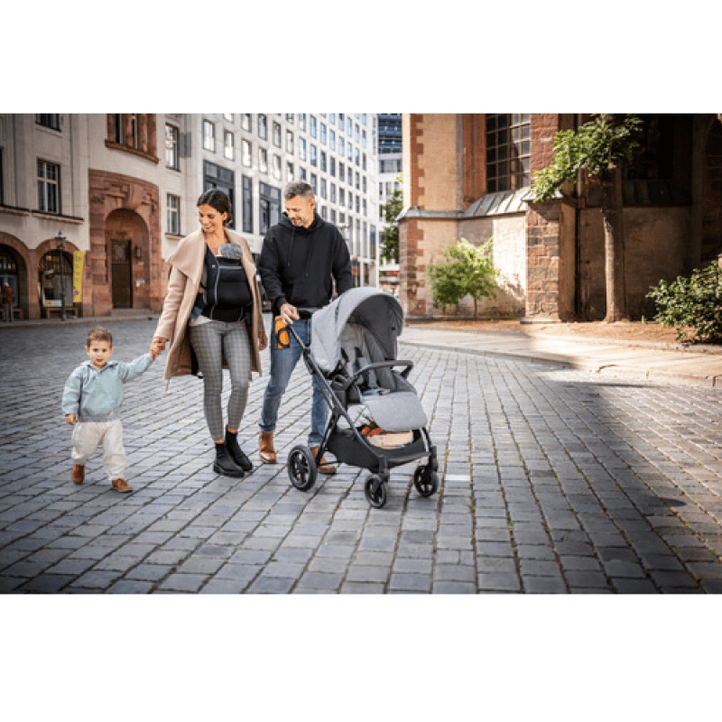 Hauck Vision X Grey Pushchair With Black Frame - Smart Kid Store