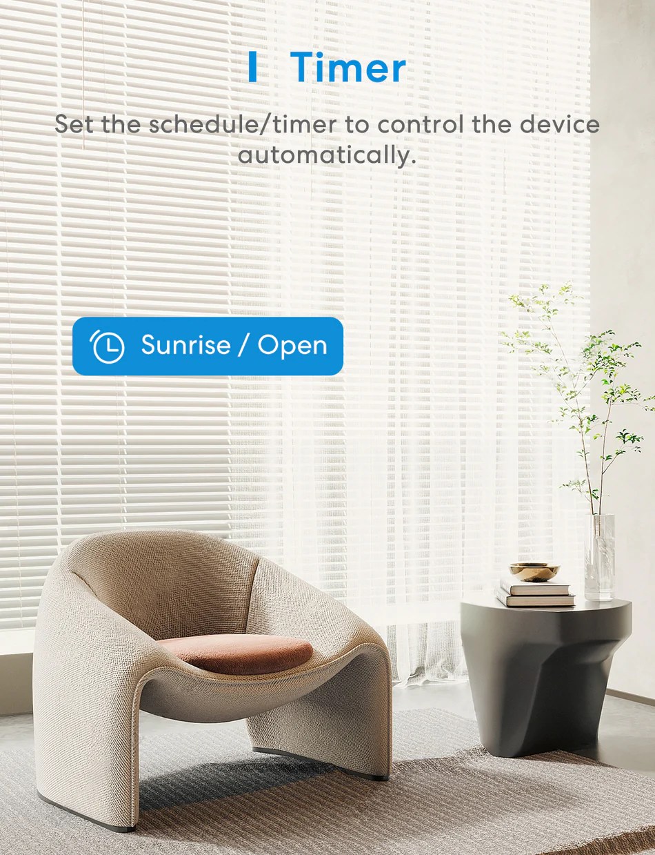 Meross Smart Roller Shutter, MRS100HK - Smart-Kit