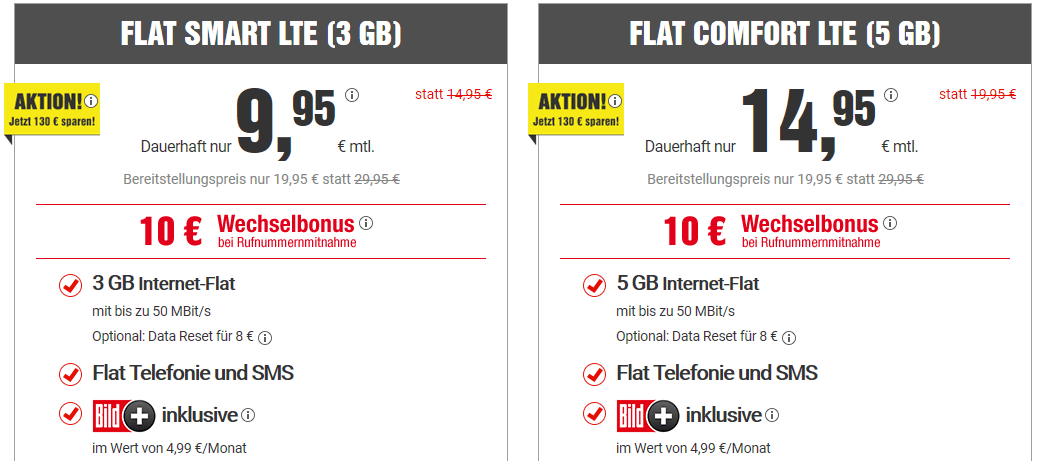 Bild Connect Das leistet der Handytarif aus der Bild