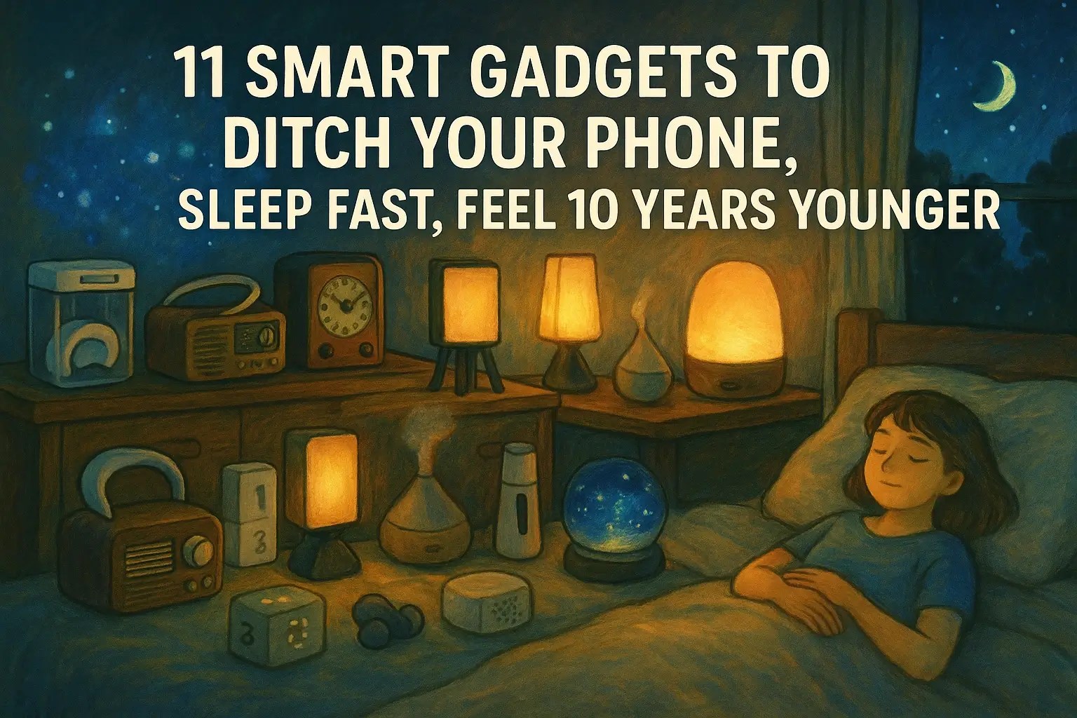 11 Smart Gadgets to Ditch Your Phone, Sleep Fast, Feel 10 Years Younger