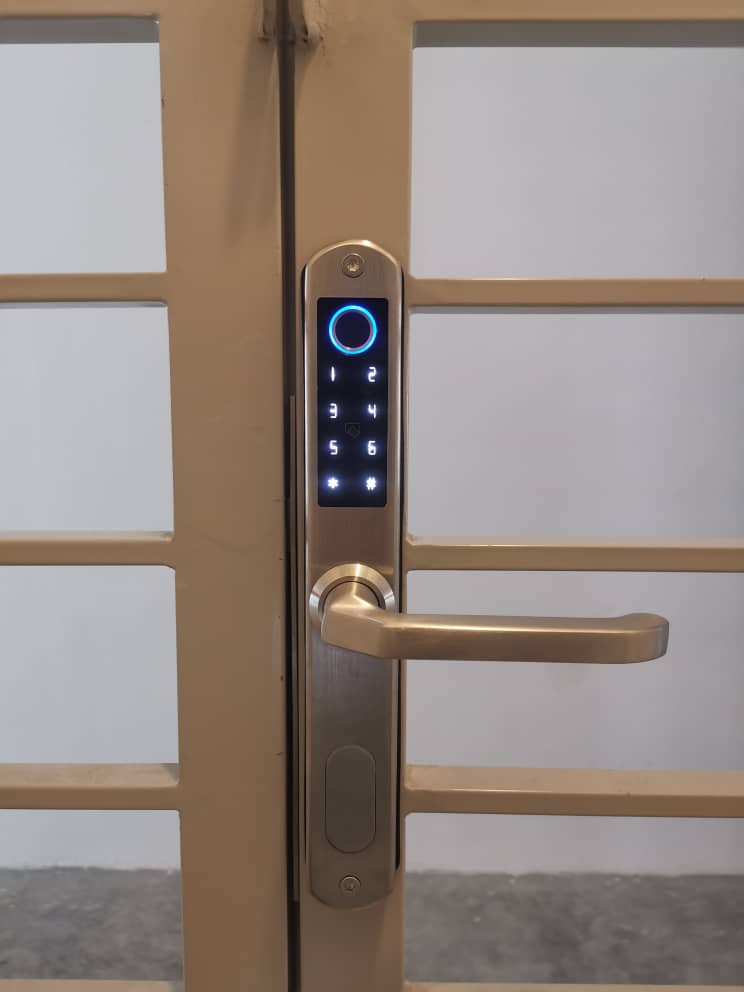 Grill Door Smart Lock Smart Lock Malaysia