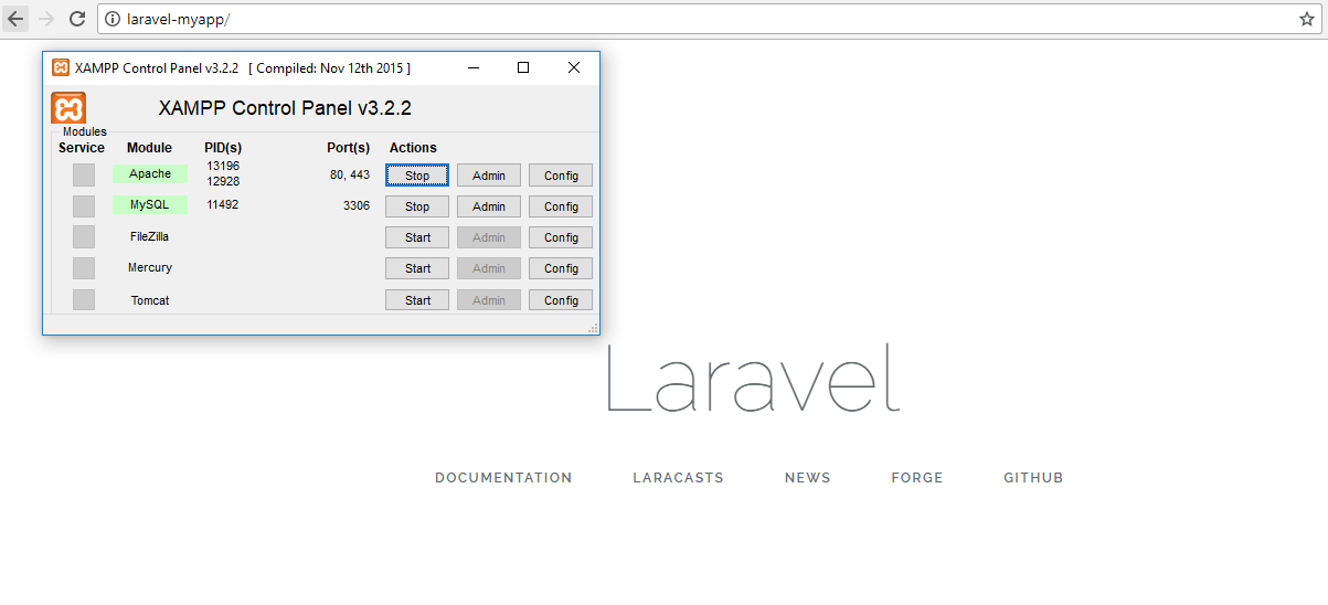 How To Install Laravel On Windows 10 Xampp Cmd And