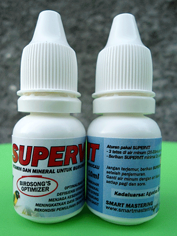 Smart Supervit Vitamin Dan Mineral Untuk Burung Berkicau Smart Mastering