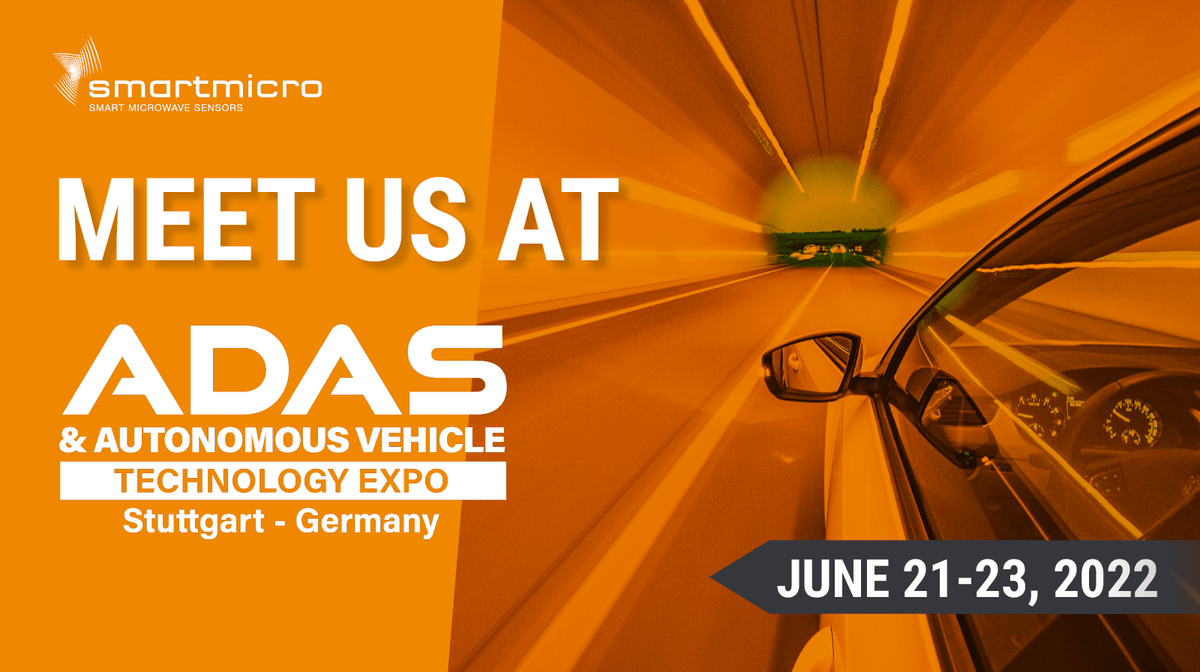 Meet smartmicro at Autonomous Vehicle Technology Expo