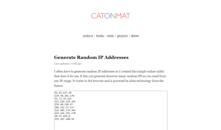 12 Best Random IP Address Generator Tools in 2024