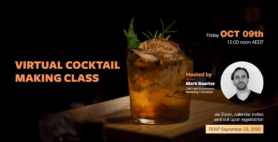 Virtual Cocktail Making Class SmartOSC