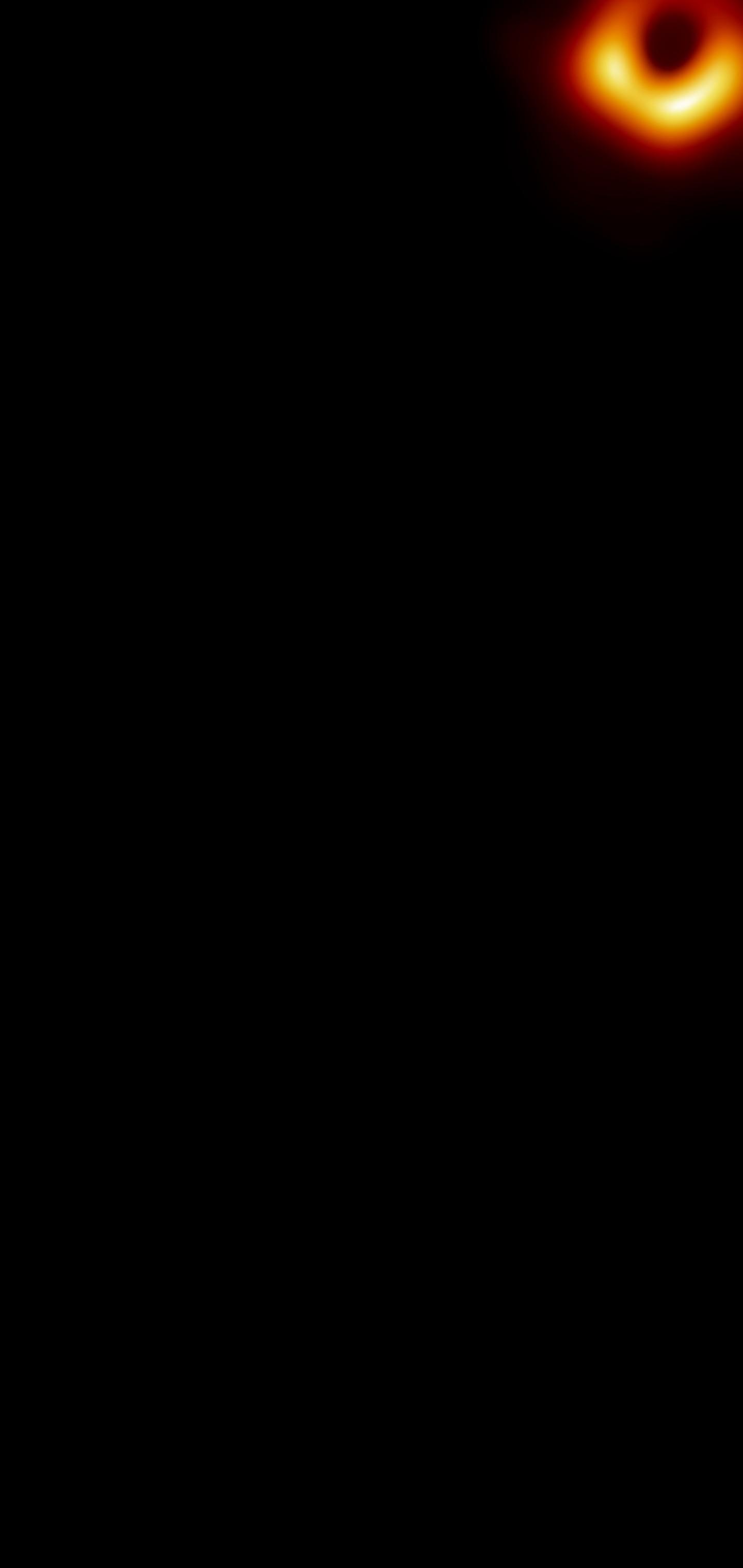 Black Hole Samsung Galaxy S10 wallpaper
