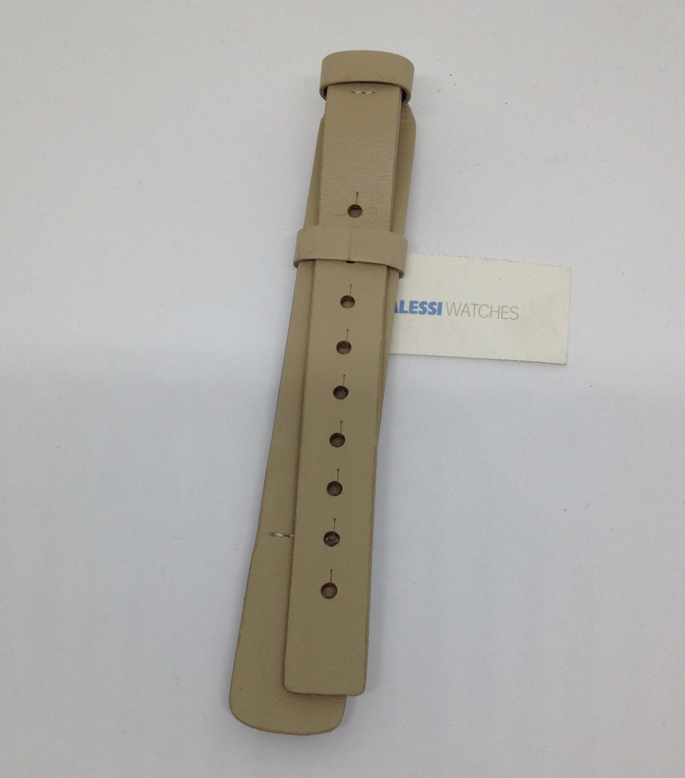 SMART PRODUCTS PTY LTD AL9001 Alessi leather watch bandBeige