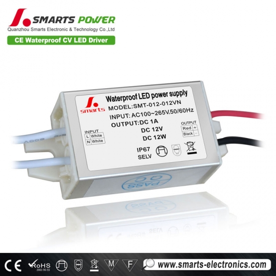 Custom ac dc 10 watt 12 volt 12watt outdoor led driver,ac dc 10 watt 12