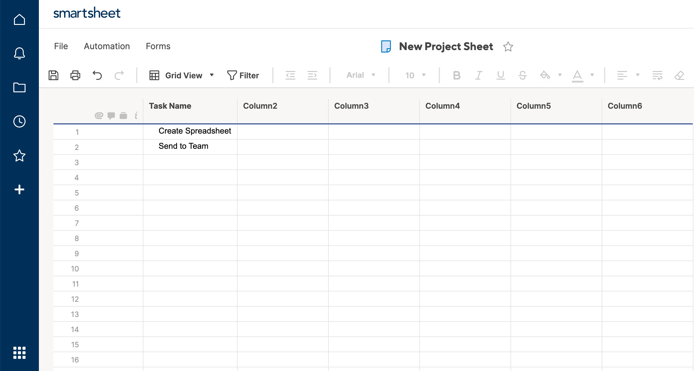 How to Make a Spreadsheet in Excel, Word, and Google Sheets Smartsheet