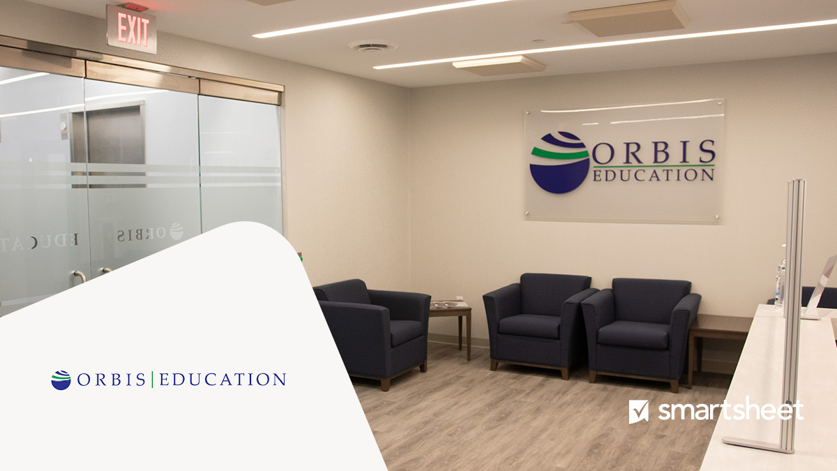 Orbis Education では Smartsheet を使用して、アンケートの自動化、契約更新の合理化の他、オンライン クラスの