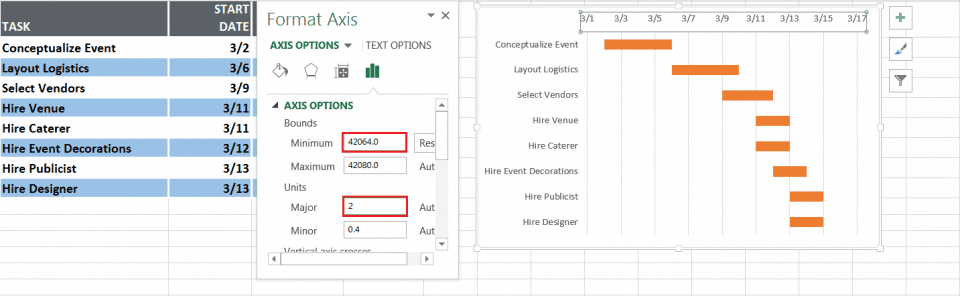 How to Create a Gantt Chart in Excel