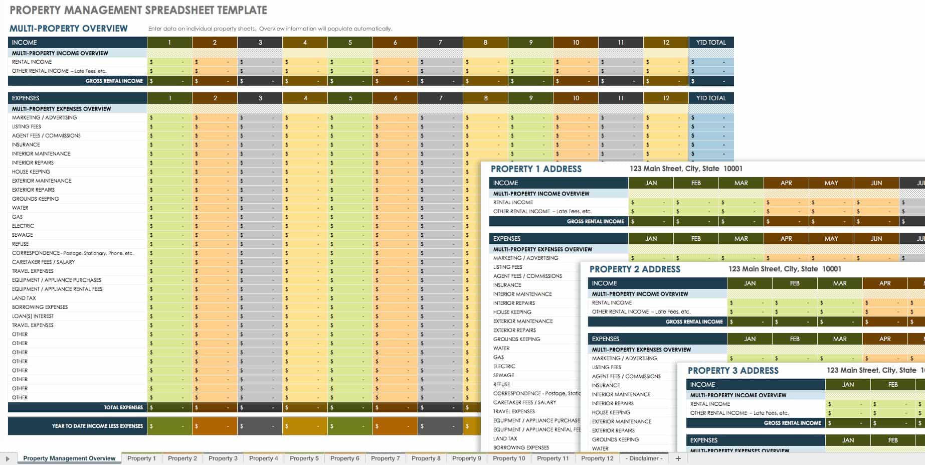 Condo Association Budget Template