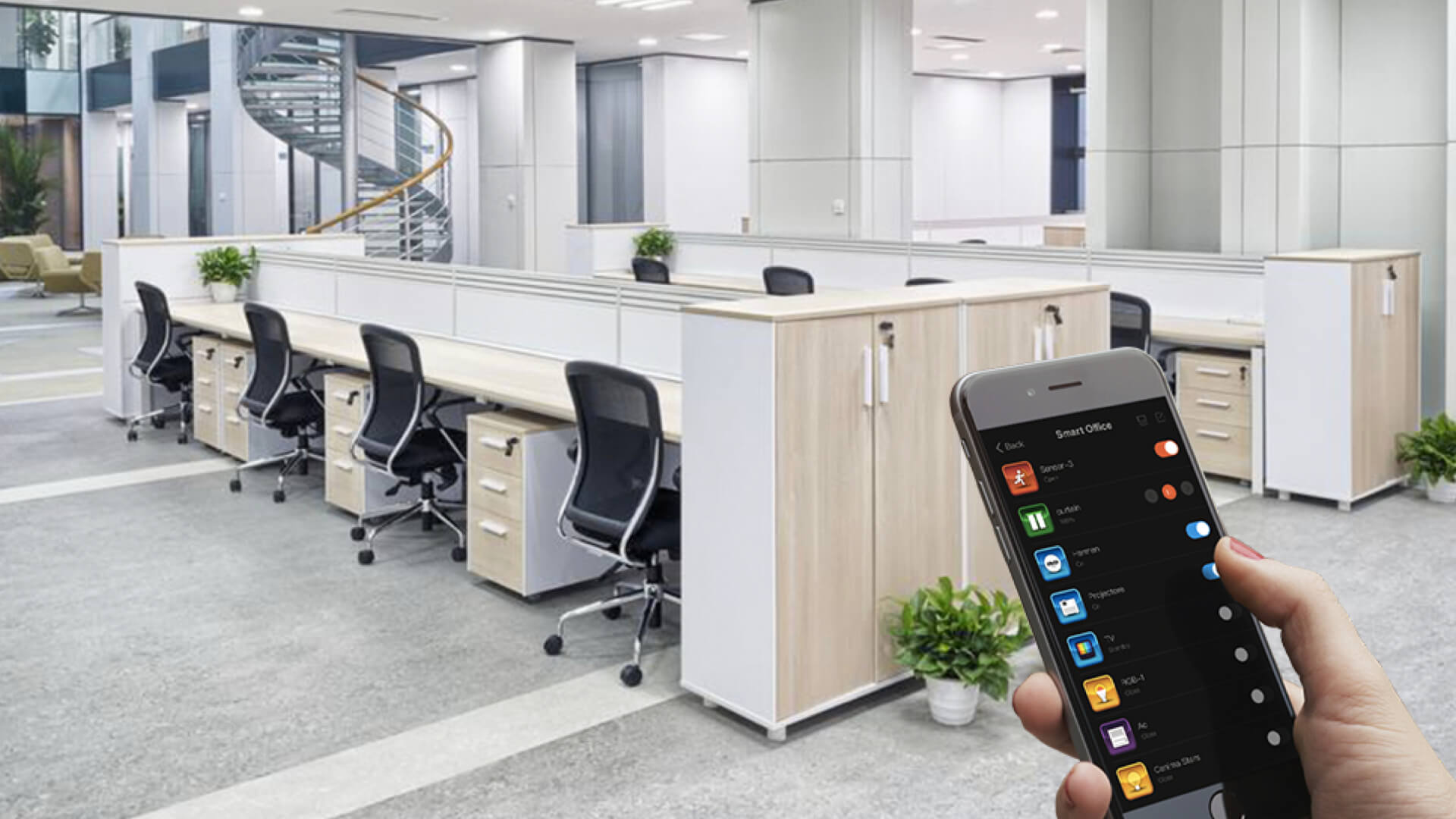 Office & Commercial Security Systems smartSPACE Home Automations