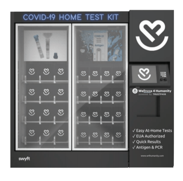 COVID19 Antigen Rapid Test Kits Vending Machines Smart Vending Machines
