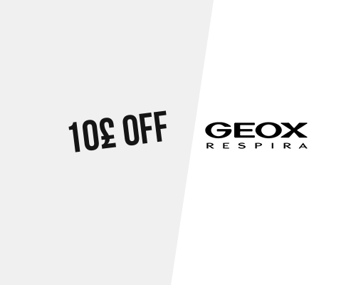Get 10£ off on your next order at Geox promo codes