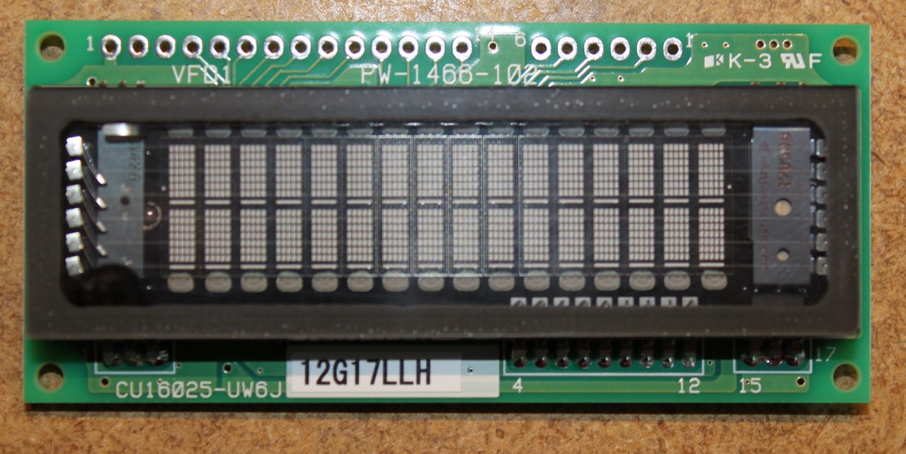 Interfacing a VFD display to the raspberry pi Dr. Scott M. Baker