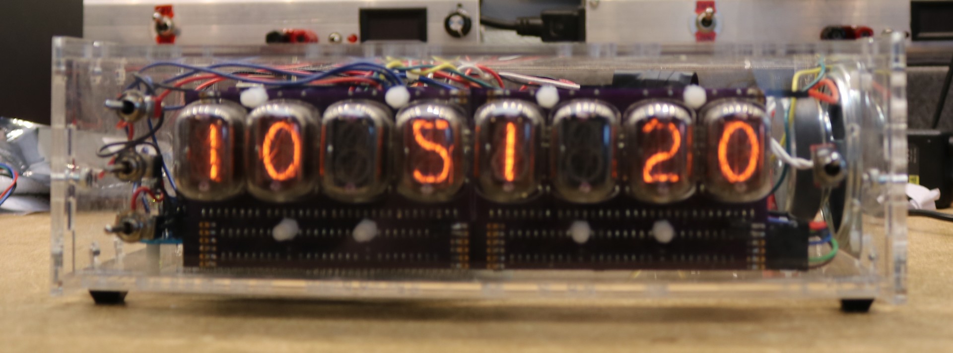 Z80 12 Talking Nixie Tube Clock Dr. Scott M. Baker