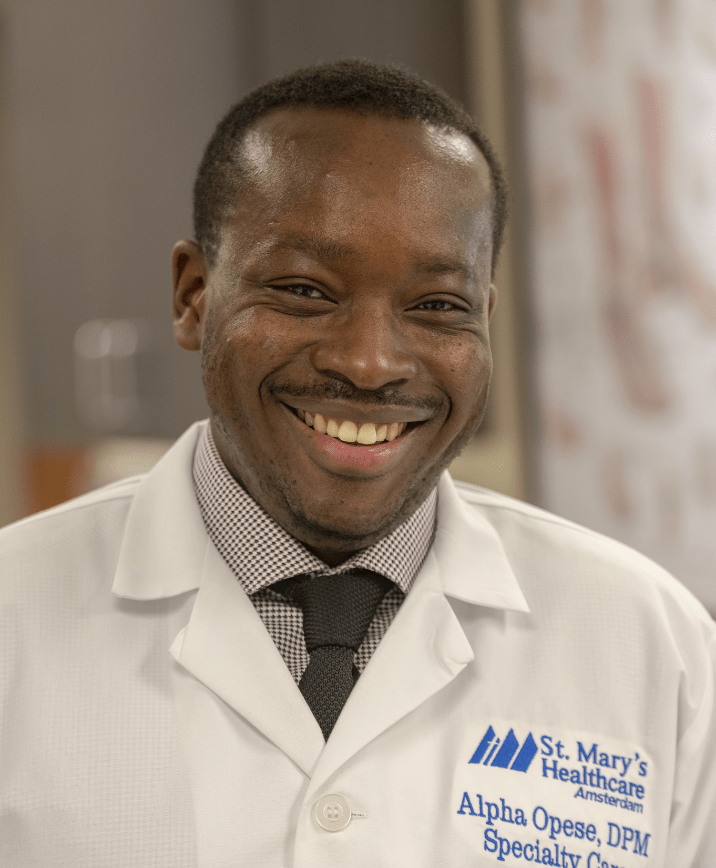 Alpha Opese, DPM St. Mary's Healthcare