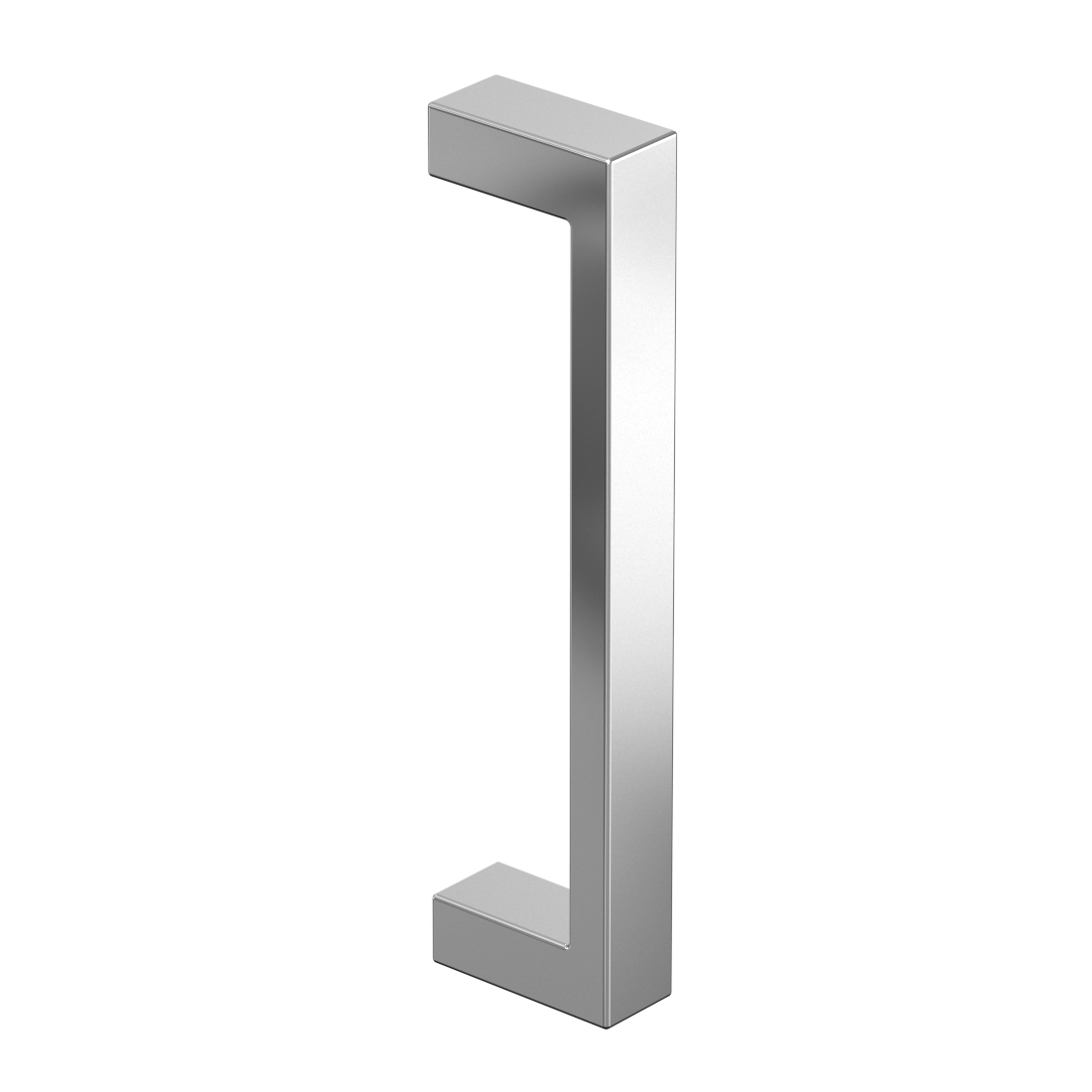 Rectangular Commercial Door Pull Standard Metal