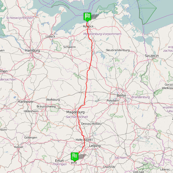 Digital Werbung Kinderlieder mit dem fahrrad von berlin nach rostock