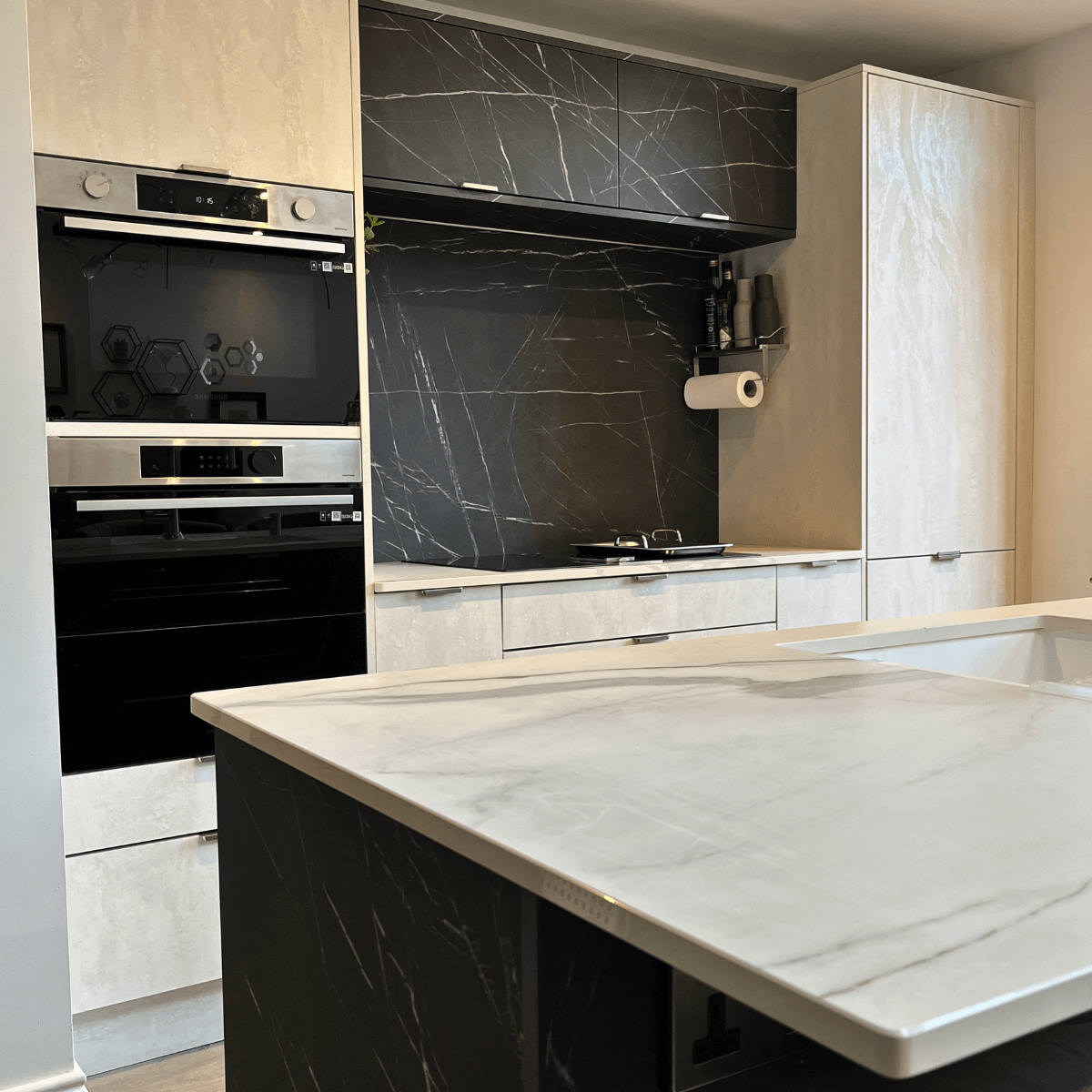 Modern Marble Kitchen Design Smile Kitchens